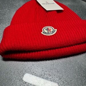 Red Knit Beanie